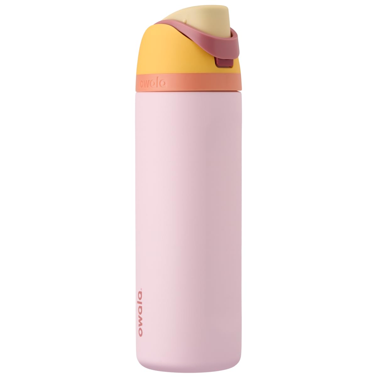 Owala Kids FreeSip Insulated Stainless Steel Water Bottle with Straw for Sports, Travel, and School, BPA-Free Sports Water Bottle, 16 oz, All The Berries