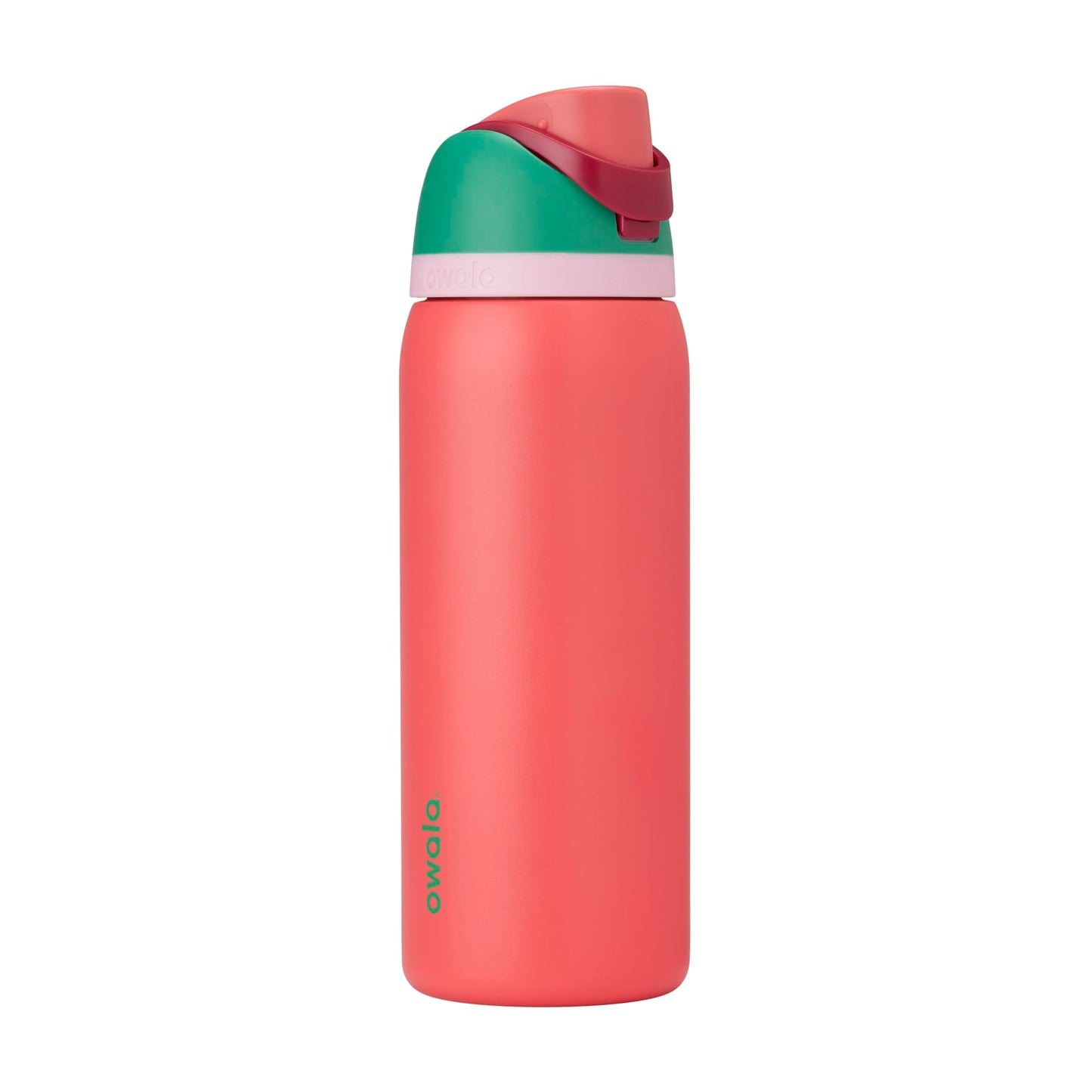 Owala Kids FreeSip Insulated Stainless Steel Water Bottle with Straw for Sports, Travel, and School, BPA-Free Sports Water Bottle, 16 oz, All The Berries