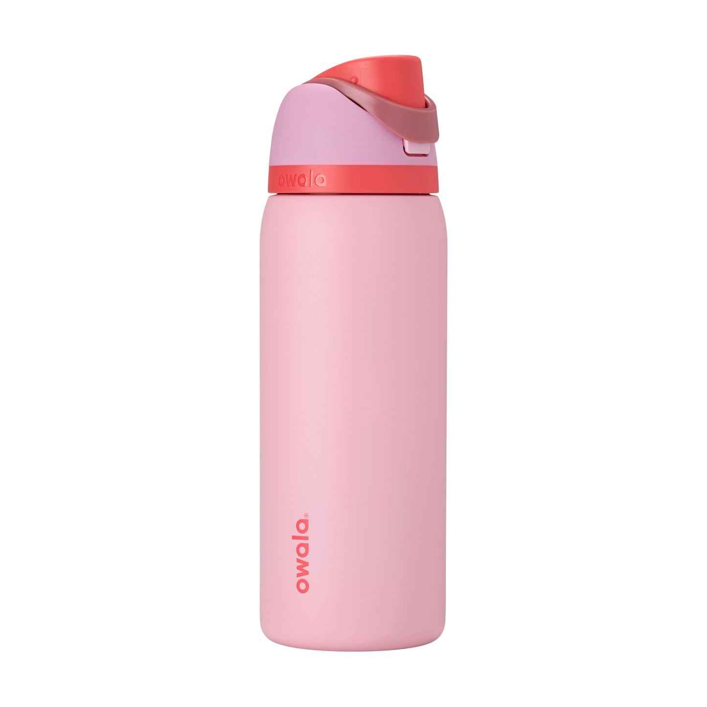 Owala Kids FreeSip Insulated Stainless Steel Water Bottle with Straw for Sports, Travel, and School, BPA-Free Sports Water Bottle, 16 oz, All The Berries