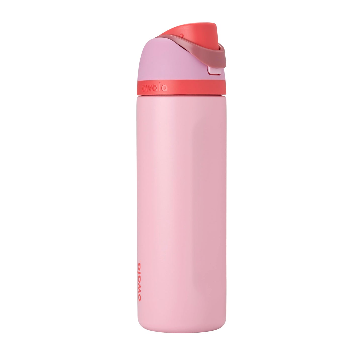 Owala Kids FreeSip Insulated Stainless Steel Water Bottle with Straw for Sports, Travel, and School, BPA-Free Sports Water Bottle, 16 oz, All The Berries
