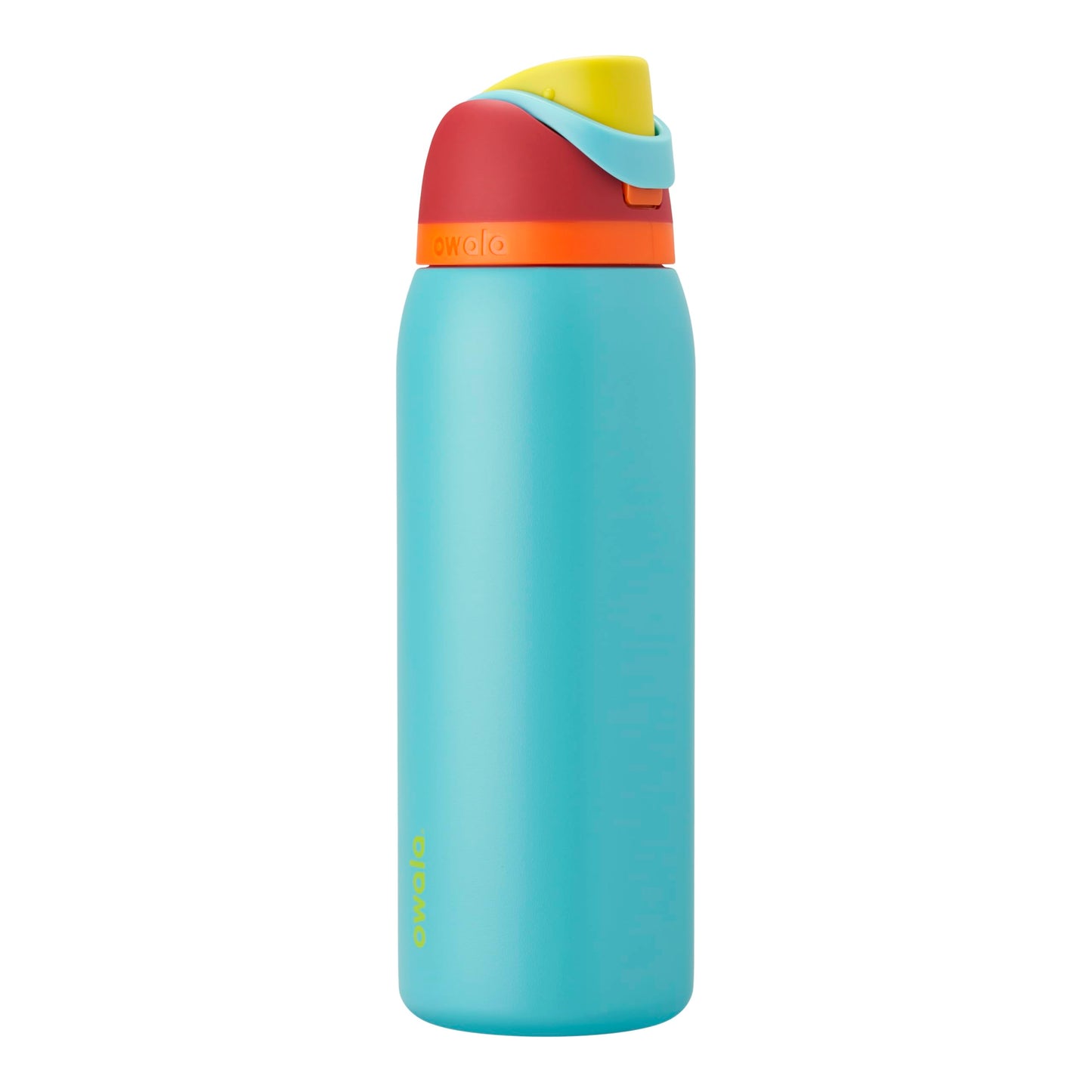 Owala Kids FreeSip Insulated Stainless Steel Water Bottle with Straw for Sports, Travel, and School, BPA-Free Sports Water Bottle, 16 oz, All The Berries