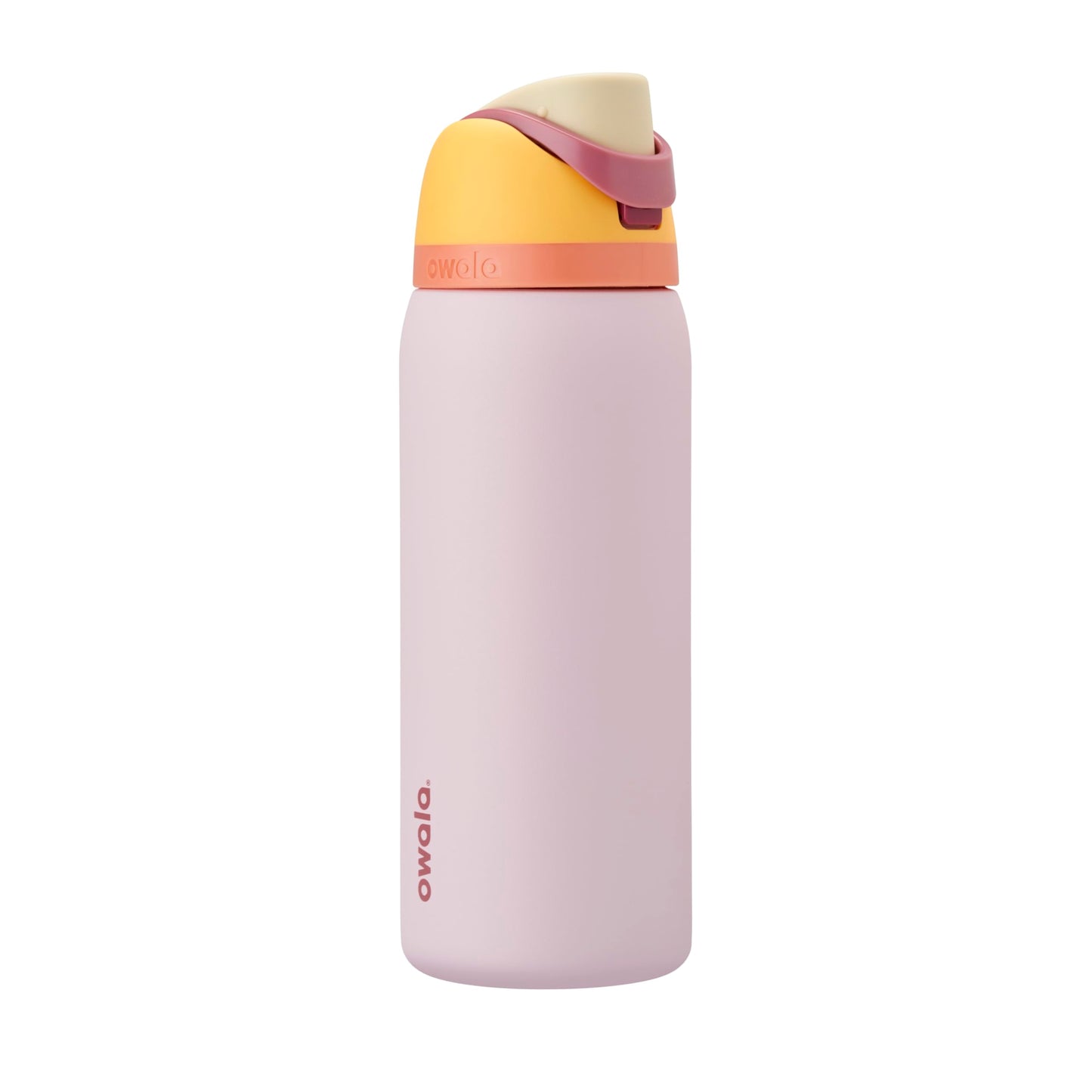 Owala Kids FreeSip Insulated Stainless Steel Water Bottle with Straw for Sports, Travel, and School, BPA-Free Sports Water Bottle, 16 oz, All The Berries