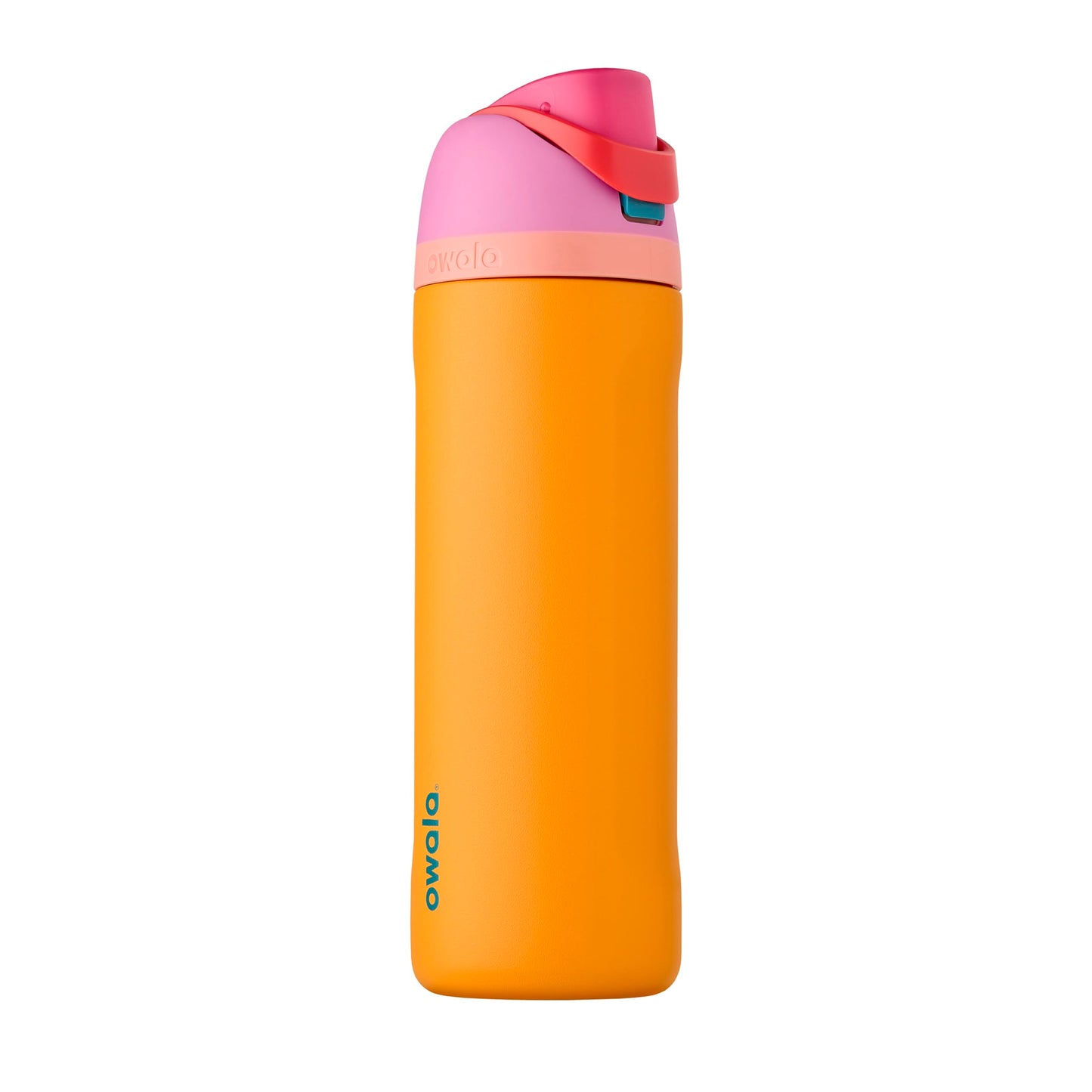 Owala Kids FreeSip Insulated Stainless Steel Water Bottle with Straw for Sports, Travel, and School, BPA-Free Sports Water Bottle, 16 oz, All The Berries