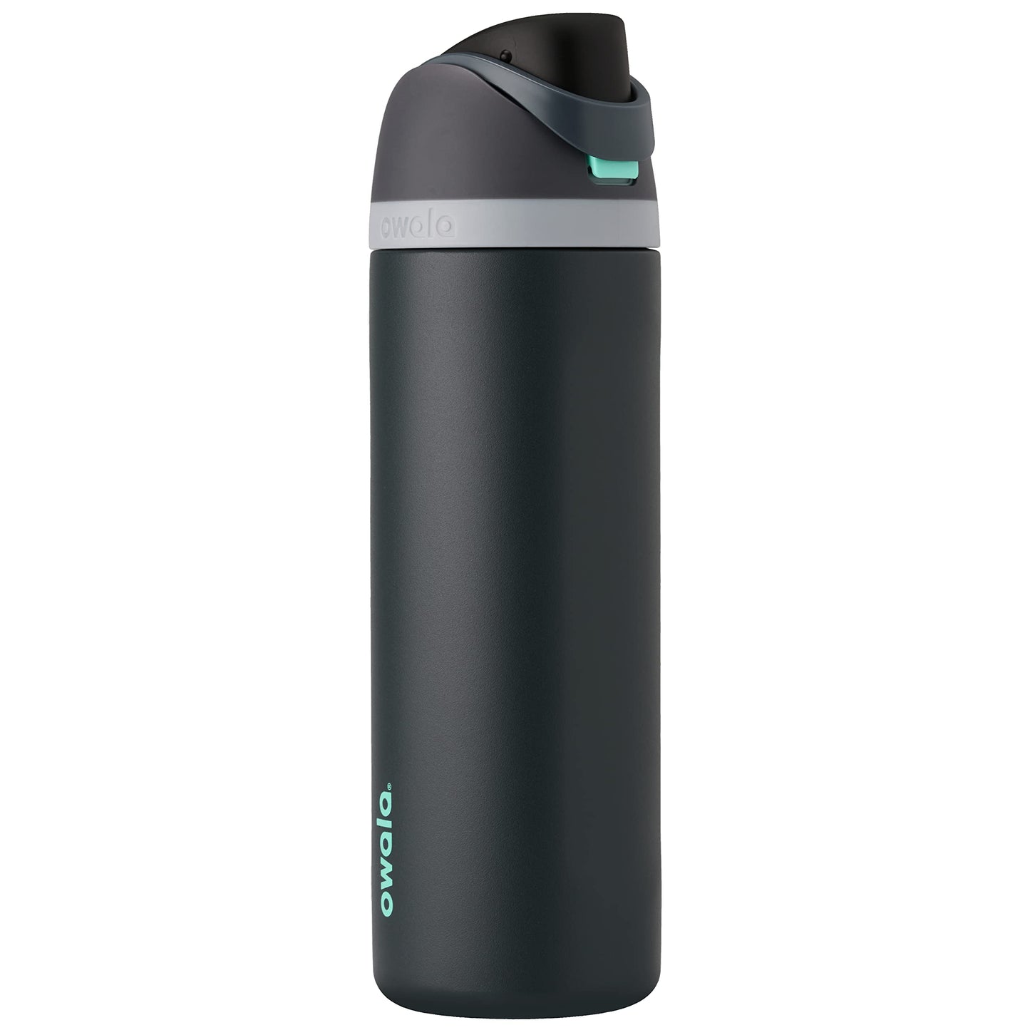 Owala Kids FreeSip Insulated Stainless Steel Water Bottle with Straw for Sports, Travel, and School, BPA-Free Sports Water Bottle, 16 oz, All The Berries