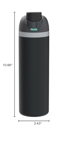 Owala Kids FreeSip Insulated Stainless Steel Water Bottle with Straw for Sports, Travel, and School, BPA-Free Sports Water Bottle, 16 oz, All The Berries