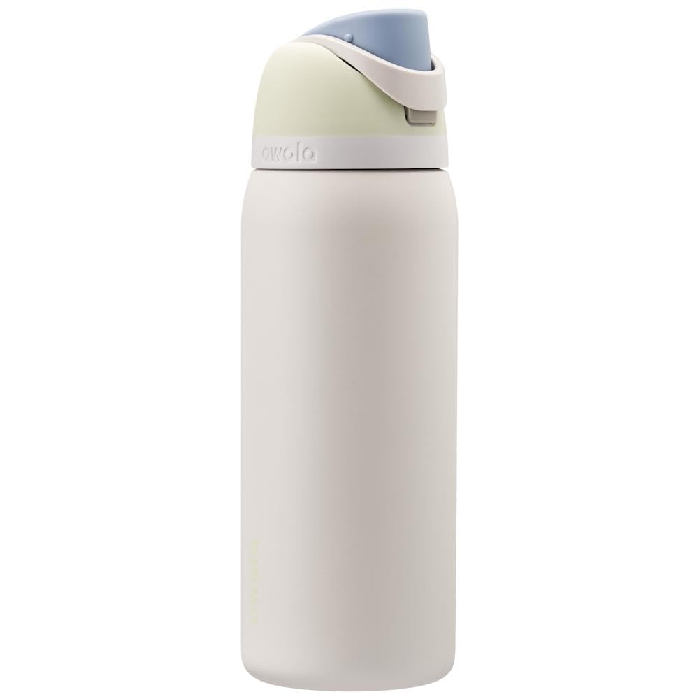 Owala Kids FreeSip Insulated Stainless Steel Water Bottle with Straw for Sports, Travel, and School, BPA-Free Sports Water Bottle, 16 oz, All The Berries