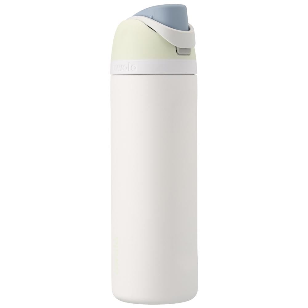 Owala Kids FreeSip Insulated Stainless Steel Water Bottle with Straw for Sports, Travel, and School, BPA-Free Sports Water Bottle, 16 oz, All The Berries