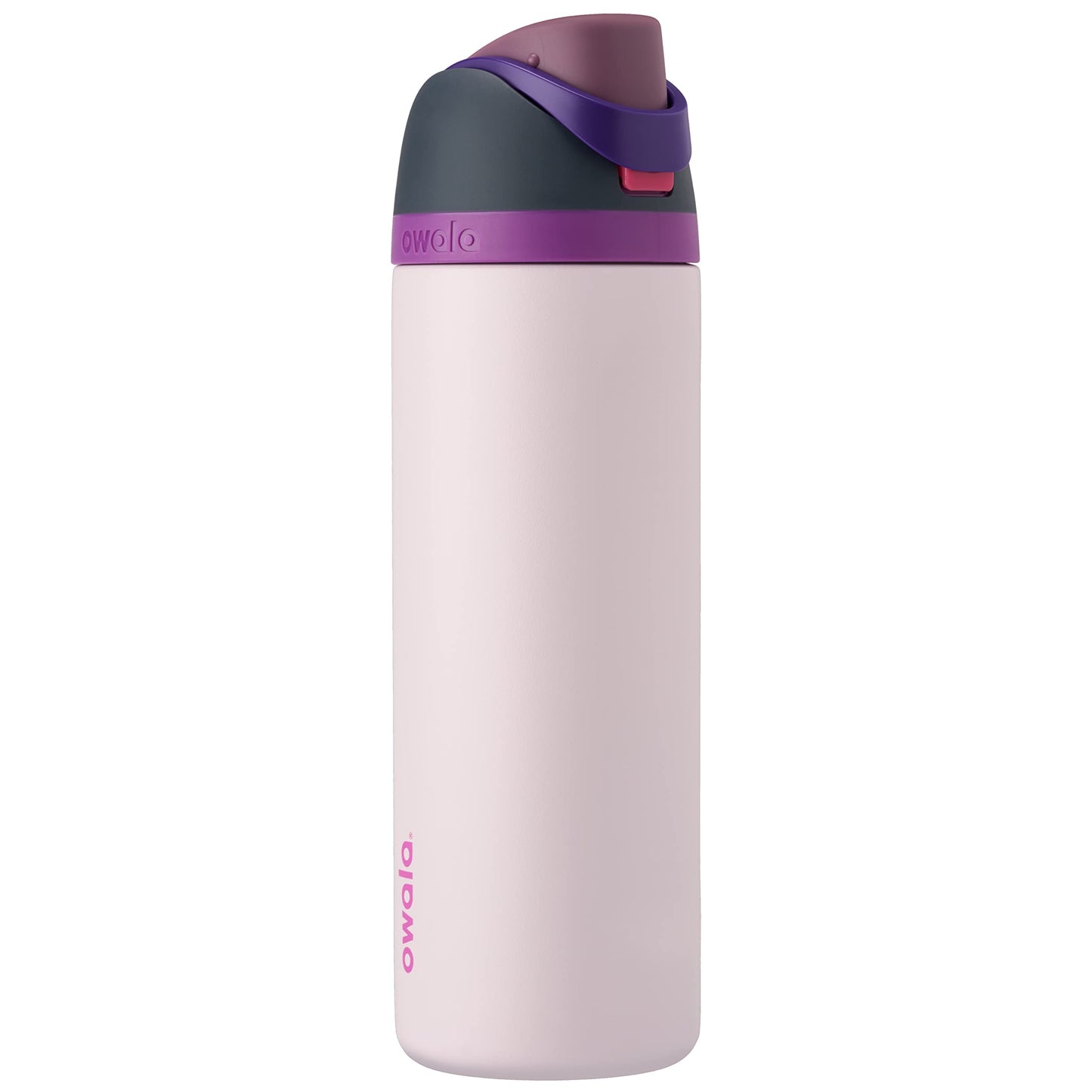 Owala Kids FreeSip Insulated Stainless Steel Water Bottle with Straw for Sports, Travel, and School, BPA-Free Sports Water Bottle, 16 oz, All The Berries