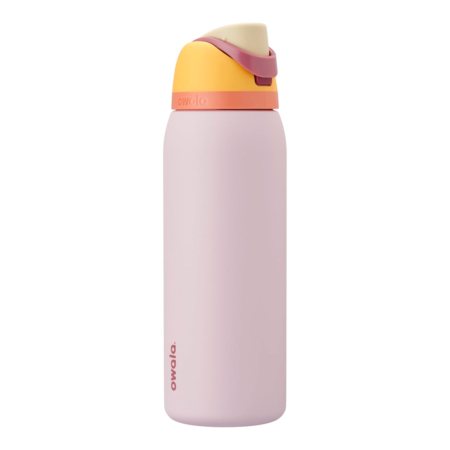 Owala Kids FreeSip Insulated Stainless Steel Water Bottle with Straw for Sports, Travel, and School, BPA-Free Sports Water Bottle, 16 oz, All The Berries