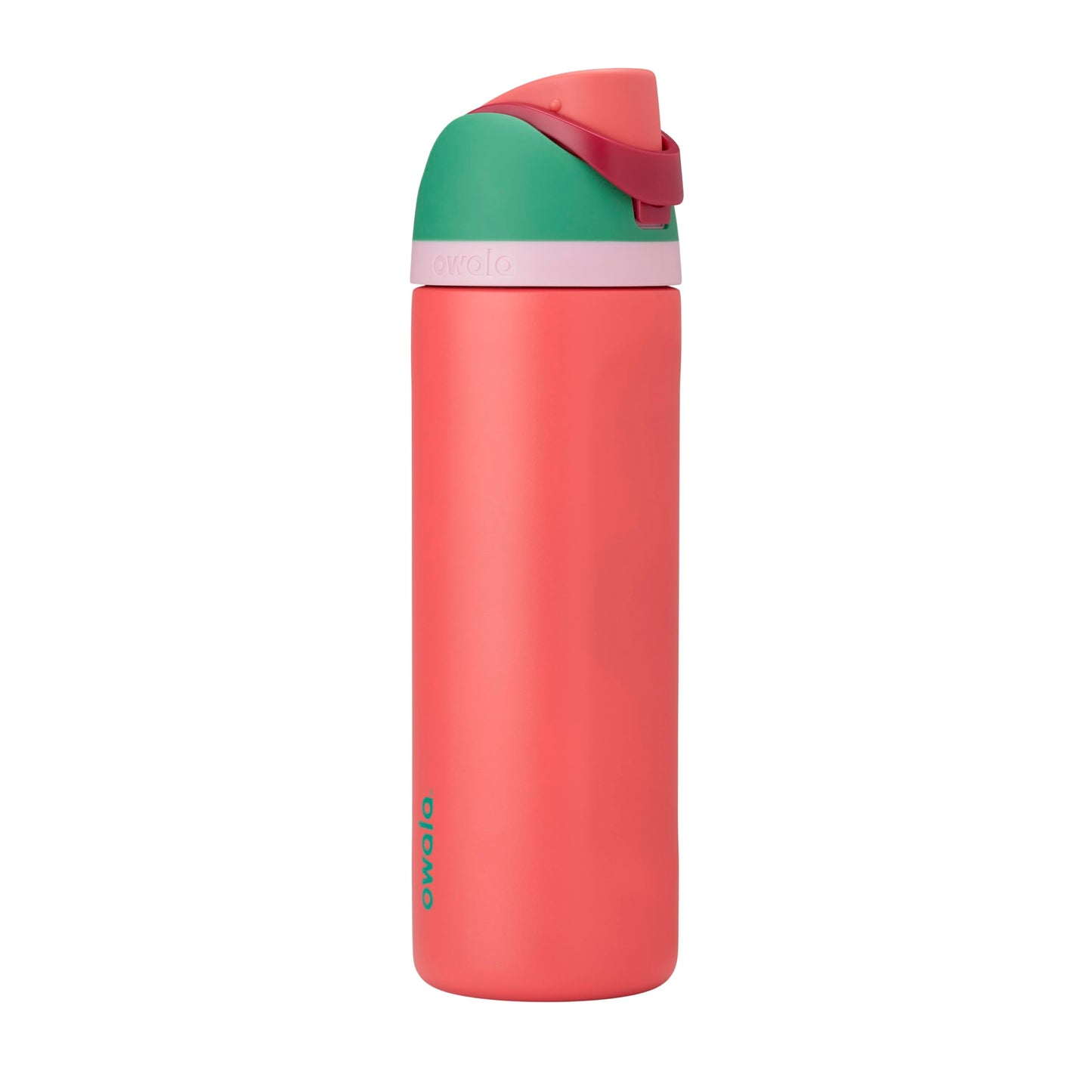 Owala Kids FreeSip Insulated Stainless Steel Water Bottle with Straw for Sports, Travel, and School, BPA-Free Sports Water Bottle, 16 oz, All The Berries