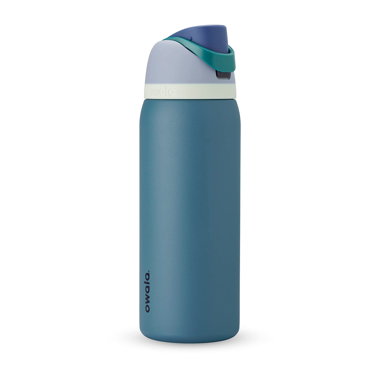 Owala Kids FreeSip Insulated Stainless Steel Water Bottle with Straw for Sports, Travel, and School, BPA-Free Sports Water Bottle, 16 oz, All The Berries