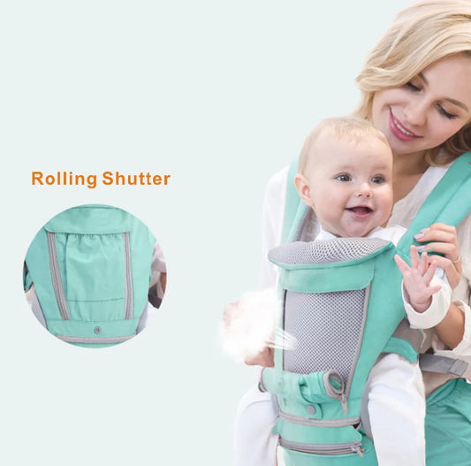 0-36 Months Ergonomic Baby Carrier Infant Kid Baby Hipseat Sling Front Facing Kangaroo Baby Wrap Carrier for Baby Travel